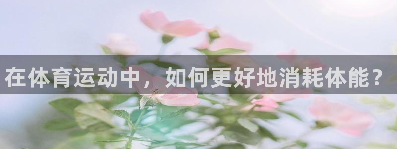 3377体育：在体育运动中，如何更好地消耗体能？